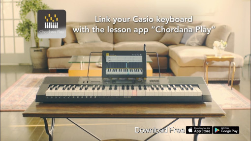 ỨNG DỤNG CASIO CHORDANA PLAY