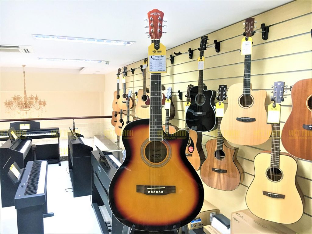 Đàn guitar giá rẻ Caravan HS 4010 TS